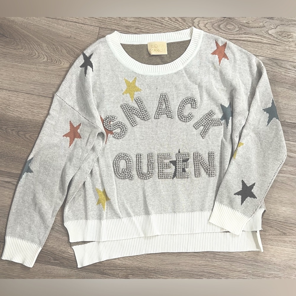 Judith March Snack Queen Sweater